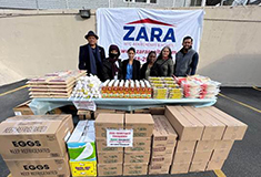 Zara Charitable Foundation and Mannan <br> Supermarkets fight Queen’s food insecurity